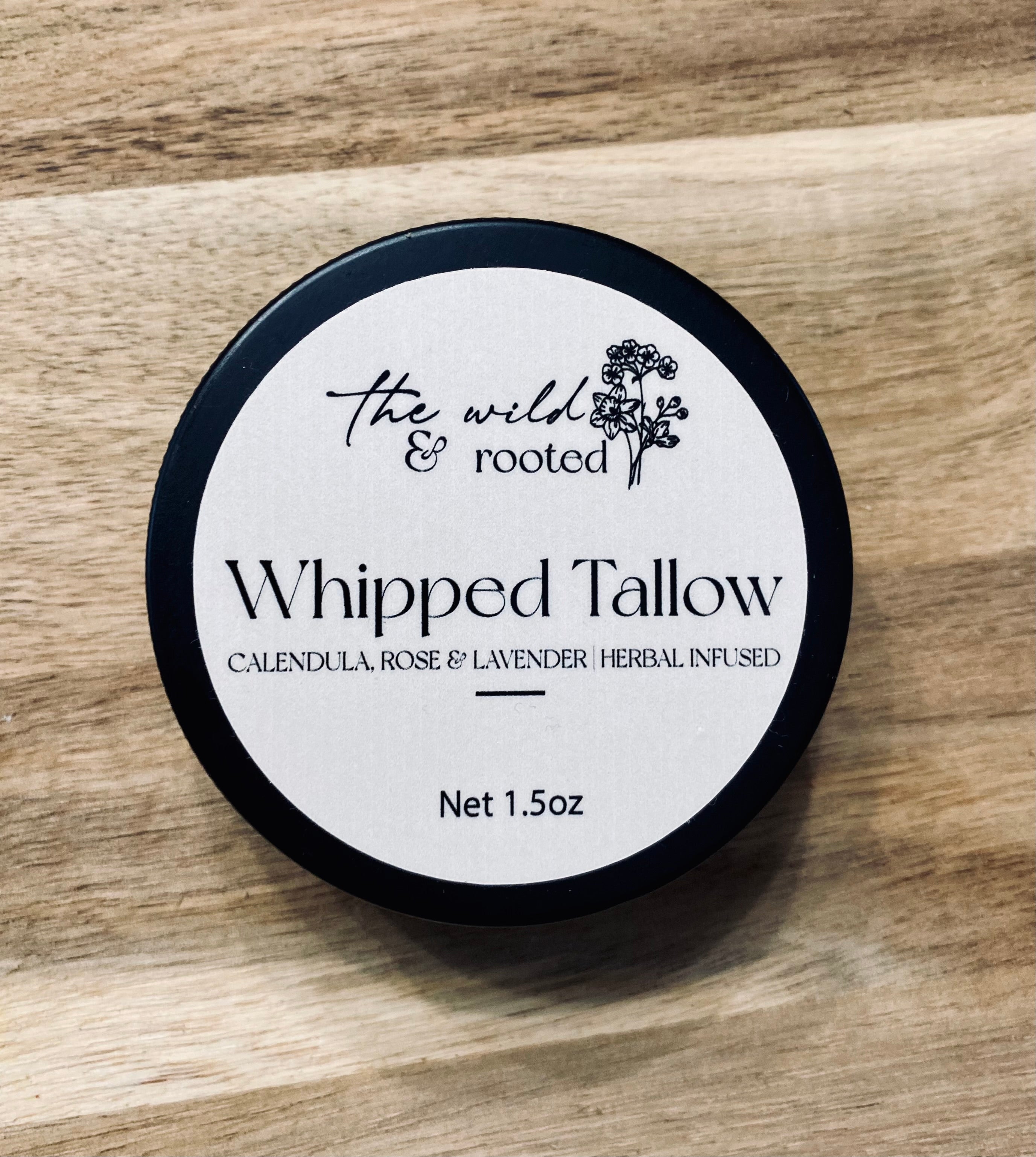 Whipped Tallow - Calendula, Rose & Lavender